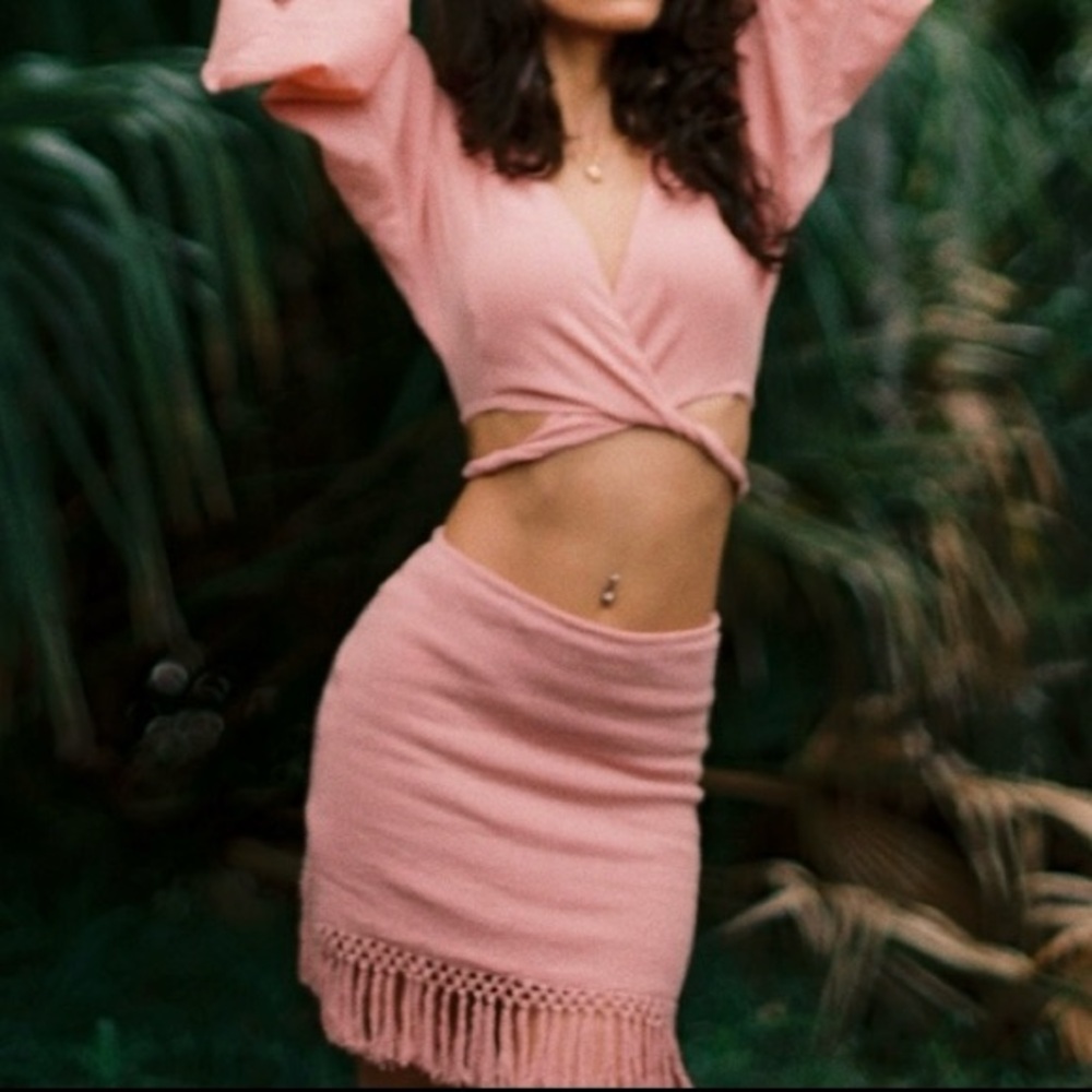 Savanah Morrow pink set